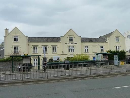 Modern building situated beside previous meeting house -'Swarthmoore'.