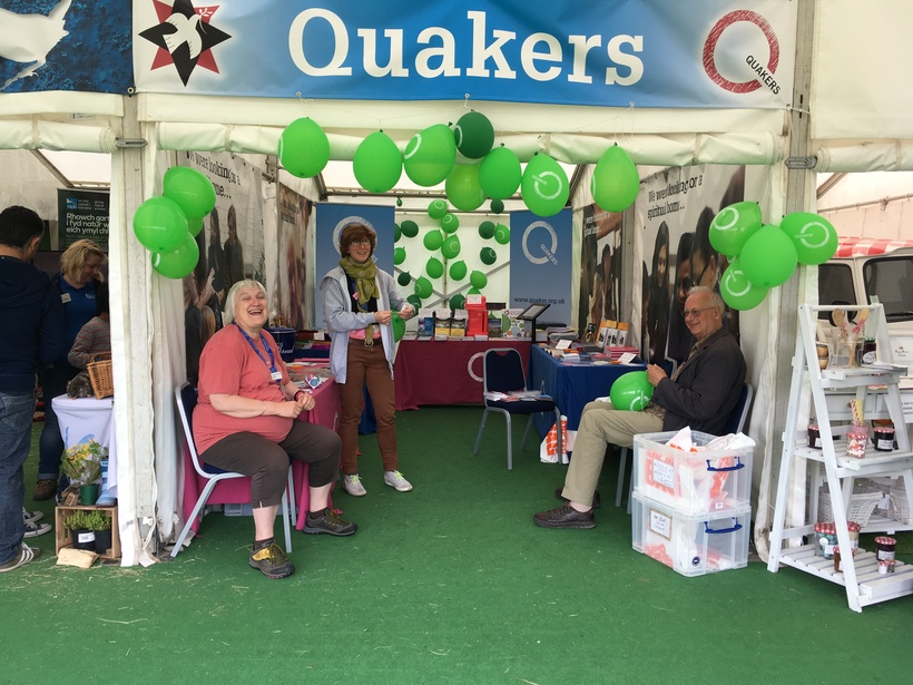 Our stand at the Hay Festival