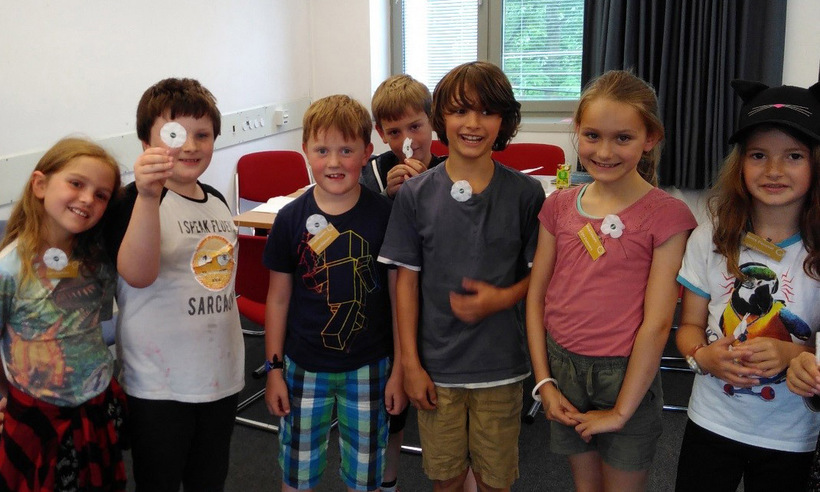 Children taking part in Yearly Meeting. Image: BYM