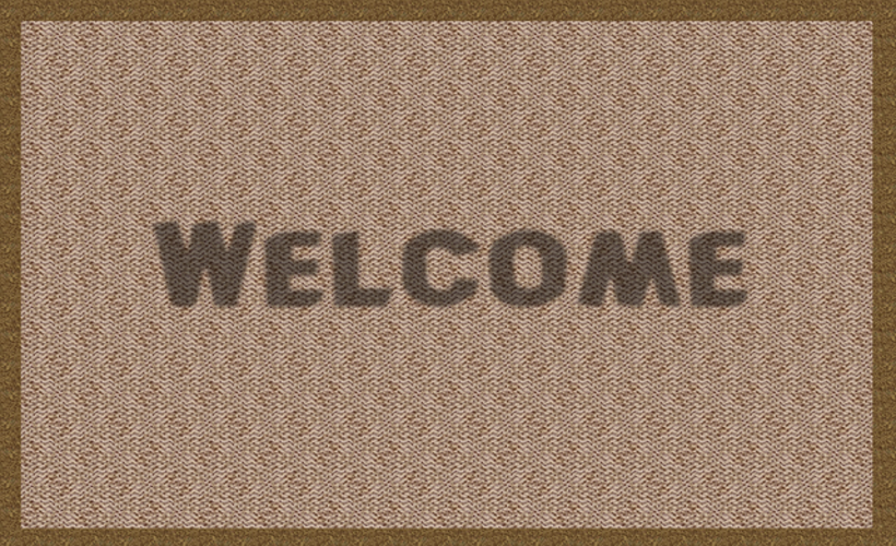 Welcome doormat