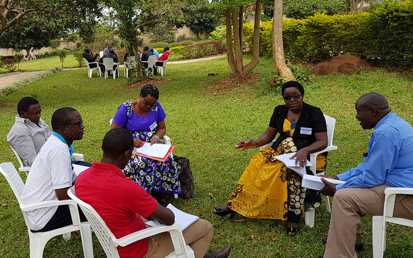 Participants at the first ever Turning the Tide East Africa gathering. Photo: Tobias Wellner for BYM