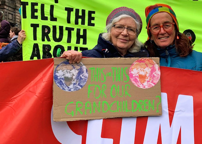 extinction rebellion quakers edinburgh