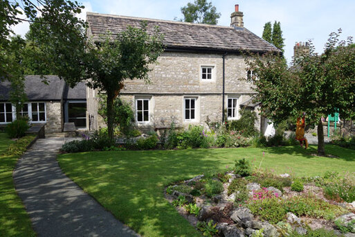 Stone two-storey house