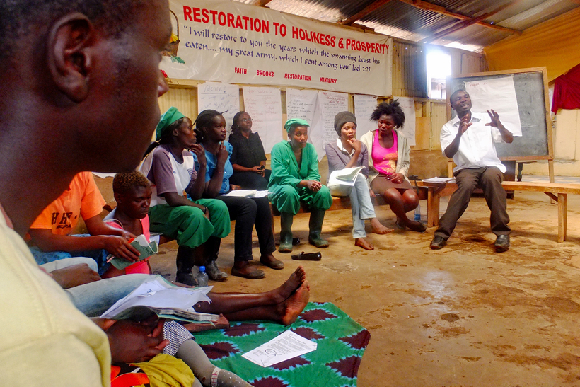 A nonviolence training workshop in Lenana, Kenya. Photo: Betty Atieno