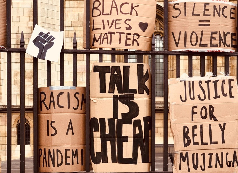 There is no neutral space with racism. Image: Etienne Godiard