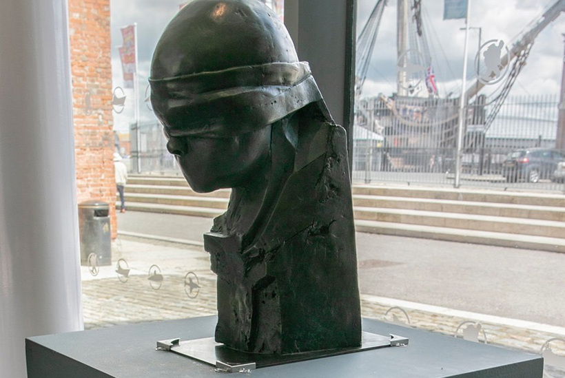 Image of the Pity of War statue. 
