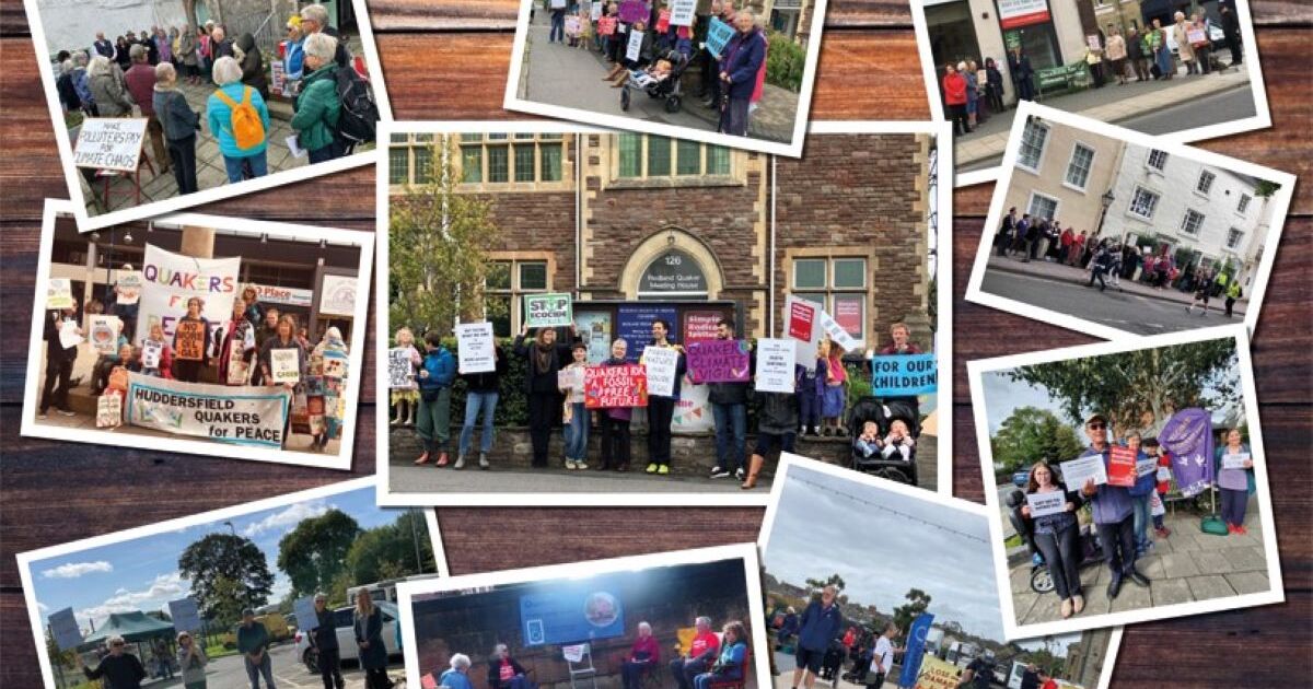 Quakers hold the silence for their beliefs | Quakers in Britain