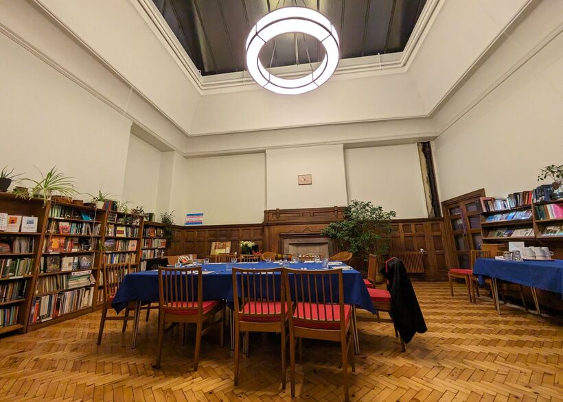 The setting for the first quiet diplomacy dinner, where the ethos of quiet reflection and honest dialogue took centre stage.