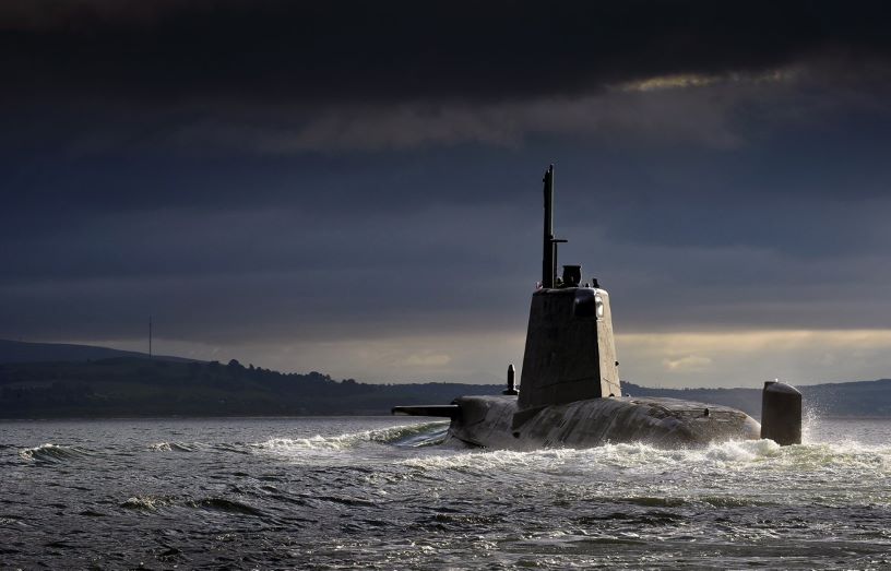 submarine surfacing